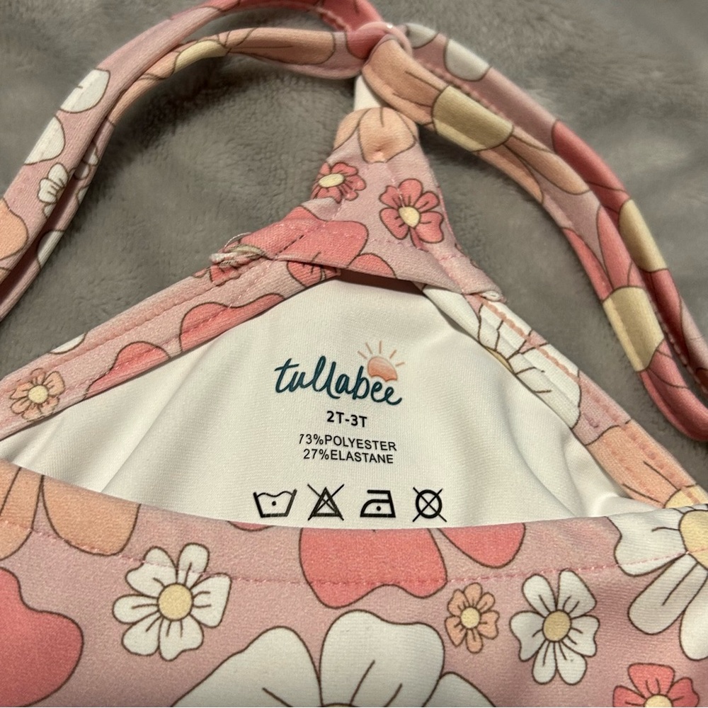 Tullabee flower power athletic dress 2/3t - Picture 3 of 3